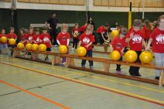 Nachwuchs-Showtraining beim Heimspiel am 11.01.2014